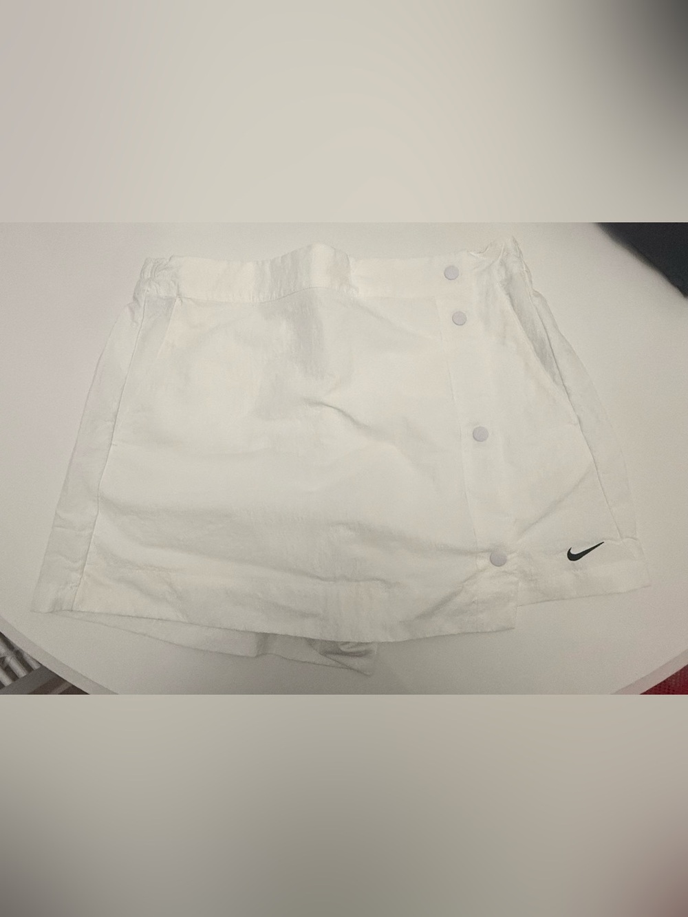 Nike Sportswear Mid-Rise Skort White Medium